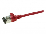 LogiLink 1m Raudona CAT 6a Ekranuotas pataisos kabelis