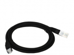 Alantec KKU5CZA2 tinklo kabinas Juodas 2 m Cat5e U/UTP (UTP)