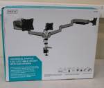 SALE OUT. DIGITUS Triple monitor mount, 3x 27", 3x 6 kg Digitus Desk Mount Triple Monitor Gas Spring Mount DA-90363 Adjustable Height, Tilt, Swivel