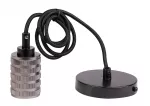 Pakabinamas &scaron;viestuvas STEEL RL-LPP060AX 1x60 W E27, juodos spalvos