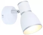 Sieninis &scaron;viestuvas FIDO 1x40 W E14, chromo ir baltos spalvos