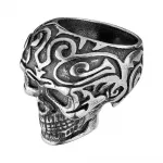 Vyri&scaron;kas papuo&scaron;alas Police Tribaledge Mens Ring PEAGF2120202
