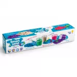 Genio kids i&scaron;manusis smėlis rinkinys 5 spalvos, 750 g