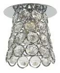 Įleidžiamas &scaron;viestuvas Decorative SK-72 CH TR G9 Crystal 1x40 W G9, skaidrios ir chromo spalvos