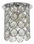 Įleidžiamas &scaron;viestuvas Decorative SK-73 CH TR G9 Crystal 1x40 W G9, skaidrios ir chromo spalvos
