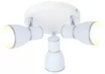 Lubinis &scaron;viestuvas FIDO 3x40 W E14, chromo ir baltos spalvos