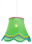 Pakabinamas &scaron;viestuvas ARLEKIN 35 1x60 W E27, žalios spalvos