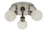 Lubinis &scaron;viestuvas Alabaster 3x40 W G9, chromo ir satino spalvos