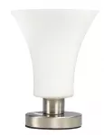 Stalinis &scaron;viestuvas VENETO 1* 40 W E14, matinio nikelio spalvos