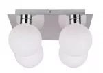 Lubinis &scaron;viestuvas ODEN lampshade 4x40 W G9, chromo ir baltos spalvos