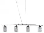 Pakabinamas &scaron;viestuvas BERTA ZWIS 4x40 W G9, chromo spalvos