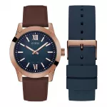 Vyri&scaron;kas laikrodis Guess Crescent Set GW0630G3