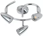 Lubinis &scaron;viestuvas LIBERTY Spiral LED 3x4 W, chromo spalvos