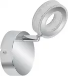 Sieninis &scaron;viestuvas VINOLA 3000K LED 1x5 W, chromo spalvos