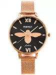 Moteri&scaron;kas laikrodis Perfect S638 &ndash; juodas ciferblatas