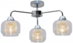 Pakabinamas &scaron;viestuvas RAY 3x40 W E14, chromo spalvos
