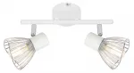 Lubinis &scaron;viestuvas FLY 2x40 W E14, chromo ir baltos spalvos