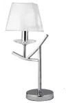 Stalinis &scaron;viestuvas VALinenCIA H-45 1x40 W E14, chromo spalvos