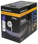 Qoltec Ethernet LAN tinklo kabelis | Cat6 | UTP | 305m