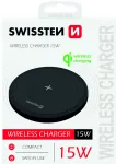 Swissten 15W Bezvadu lādētājs ar USB-C 1.5m kabeli