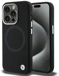 BMW BMHMP15LSILBK2 Aizmugurējais Apvalks Priek&scaron; Apple iPhone 15 Pro