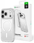 AmazingThing Titan Pro Lens telefono dėklas su MagSafe palaikymu iPhone 18 Pro skaidrus
