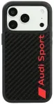 Case Audi R8 Carbon Fiber MagSafe for iPhone 18 Pro / 17 Pro black