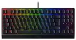 Razer BlackWidow V3 Tenkeyless RZ03-03490400-R3G1 mechaninė žaidimų klaviatūra, Green jungiklis, DE i&scaron;dėstymas, juoda