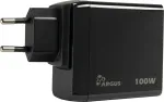 Inter-Tech PD-kroviklis USB C, PSU PD-3100, PD 100W, Black