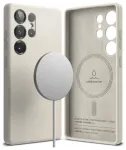 Ringke Galaxy S25 Ultra silikono magnetinis dėklas Stone