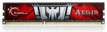 Atmintis G.Skill Aegis, DDR3, 4 GB, 1600MHz, CL11 (F3-1600C11S-4GIS)