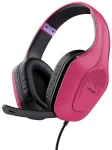 Trust 24992 GXT 415P Zirox Vadu spēļu austiņas 2m / rozā