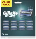 Gillette Mach3 Razor Blades  16-Pack