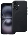 Silicone Mag Cover telefono dėklas su MagSafe palaikymu iPhone 16 juodas