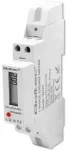 Qoltec Single-phase electronic meter | DIN rail energy consumption meter | 230V | 30A | LCD | 1P