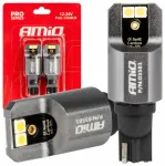 LED CANBUS PRO series T15 W16W 4x3030 SMD White 12/24V FULL CANBUS AMIO-03581