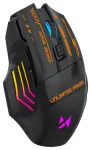 Wozinsky WMGB-1179 Wireless Optical Gaming Mouse with Built-in Rechargeable Battery 3200 DPI with Backlight - Black