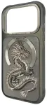NIMMY case MAGNETIC FANTASY ANIMAL DRAGON compatible with MagSafe for IPHONE 18 Pro/17 Pro grey