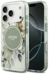 Case Guess IML Flower & Tonal Circle MagSafe for iPhone 18 Pro Max / 17 Pro Max green