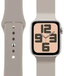 OBAL:ME Silicone Strap Silikona siksniņa priek&scaron; Apple Watch 38-41mm S-M / bē&scaron;s