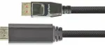 Python DisplayPort 1.4 uz HDMI 2.0 kabelis neilona, Black 2m