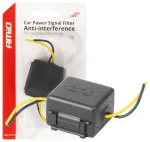 Car Power Signal Filter Anti-interference with glass fuse 12V AMIO-04099