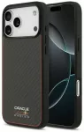 Red Bull Kevlar Logo Matt telefono dėklas su MagSafe palaikymu iPhone 17 Pro Max juodas