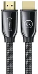 USAMS Kabel HDMI - HDMI 2.1 U67 3m 8K czarny|black Ultra HD SJ498HD01 (US-SJ498)