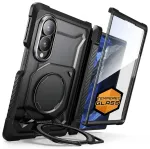 SUPCASE UB GRIP MAG telefono dėklas su stovu ir MagSafe palaikymu Samsung Galaxy Z Fold 8 (F971) juodas