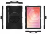 4smarts Rugged Grip plan&scaron;etinio kompiuterio dėklas Galaxy Tab S11 Ultra juodas