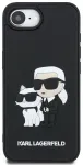 Karl Lagerfeld 3D Rubber Karl and Choupette Case Aizsargapvalks priek&scaron; Apple iPhone 16e