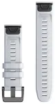 Garmin QuickFit 22mm Silicone Watch Strap Siksniņa priek&scaron; Garmin pulksteņa / balta