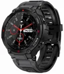 Smartwatch Gravity GT7-1 Viedpulkstenis / melns