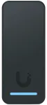 Compact, second-generation NFC card reader and request-to-exit device that supports hand-wave door unlocking.